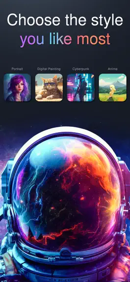 Game screenshot Zoe AI Art Generator apk