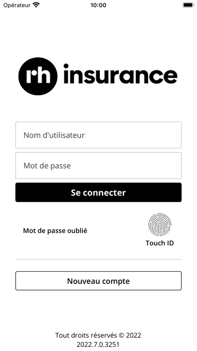 Screenshot #1 pour RH Insurance Inc. Mobile