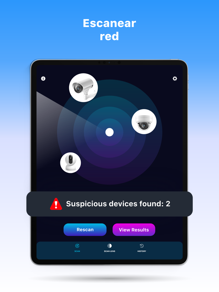 Buscador de Cámara Oculta