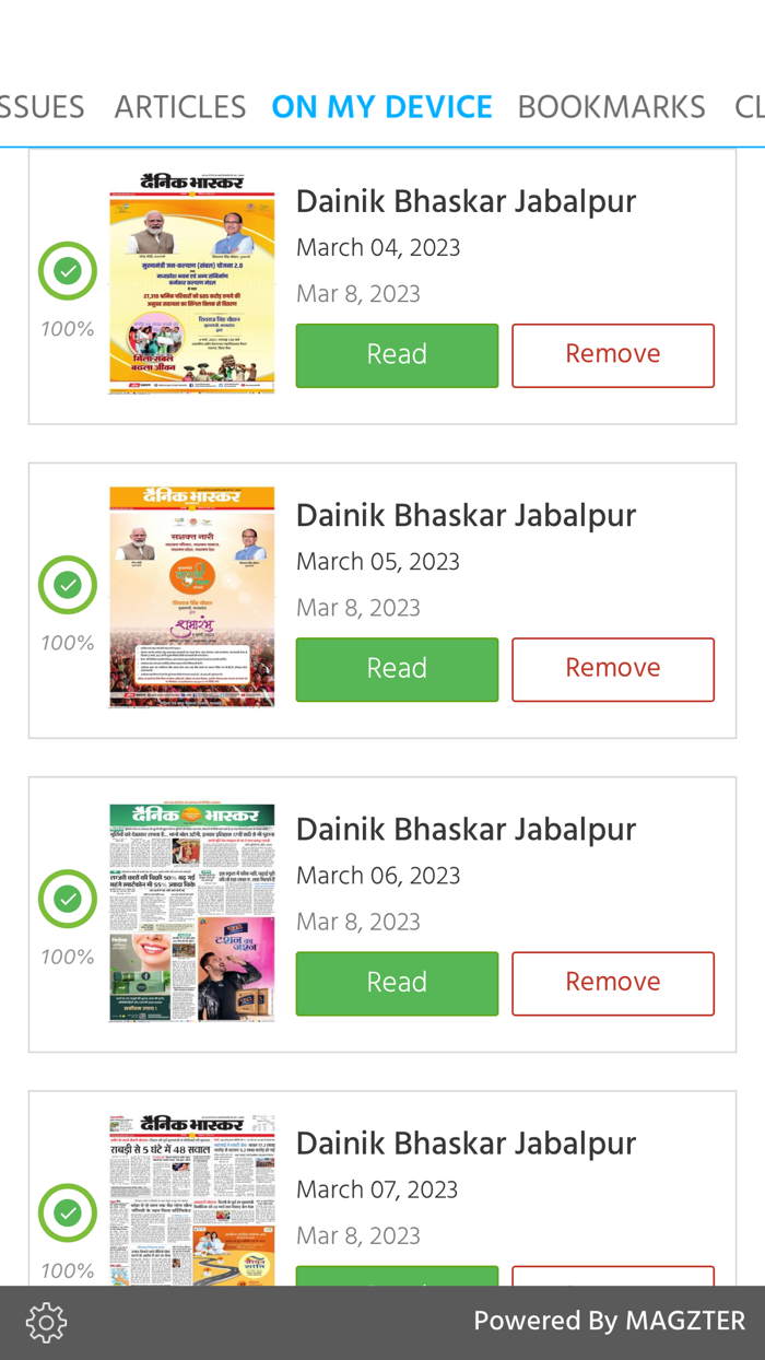 Dainik Bhaskar Newspaper