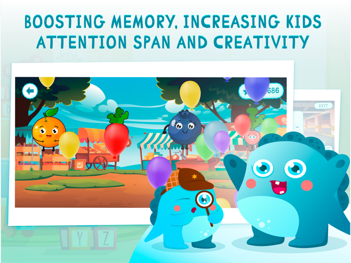 Baby games. Matching game 1