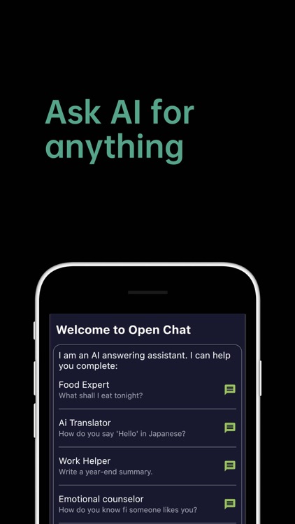 Open Chat:Ask Anything