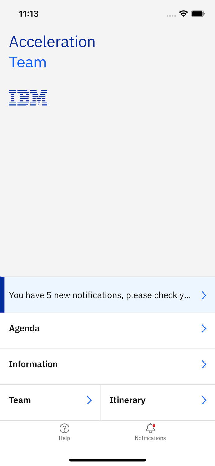 Attendee App for IBM AT 2023