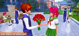 Game screenshot Anime Girl School Simulator apk