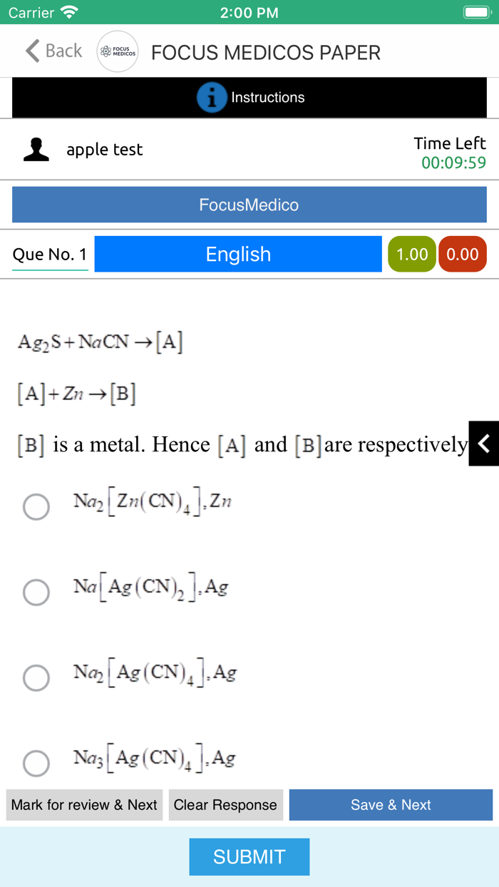 Focus Medicos for UPSC CMS