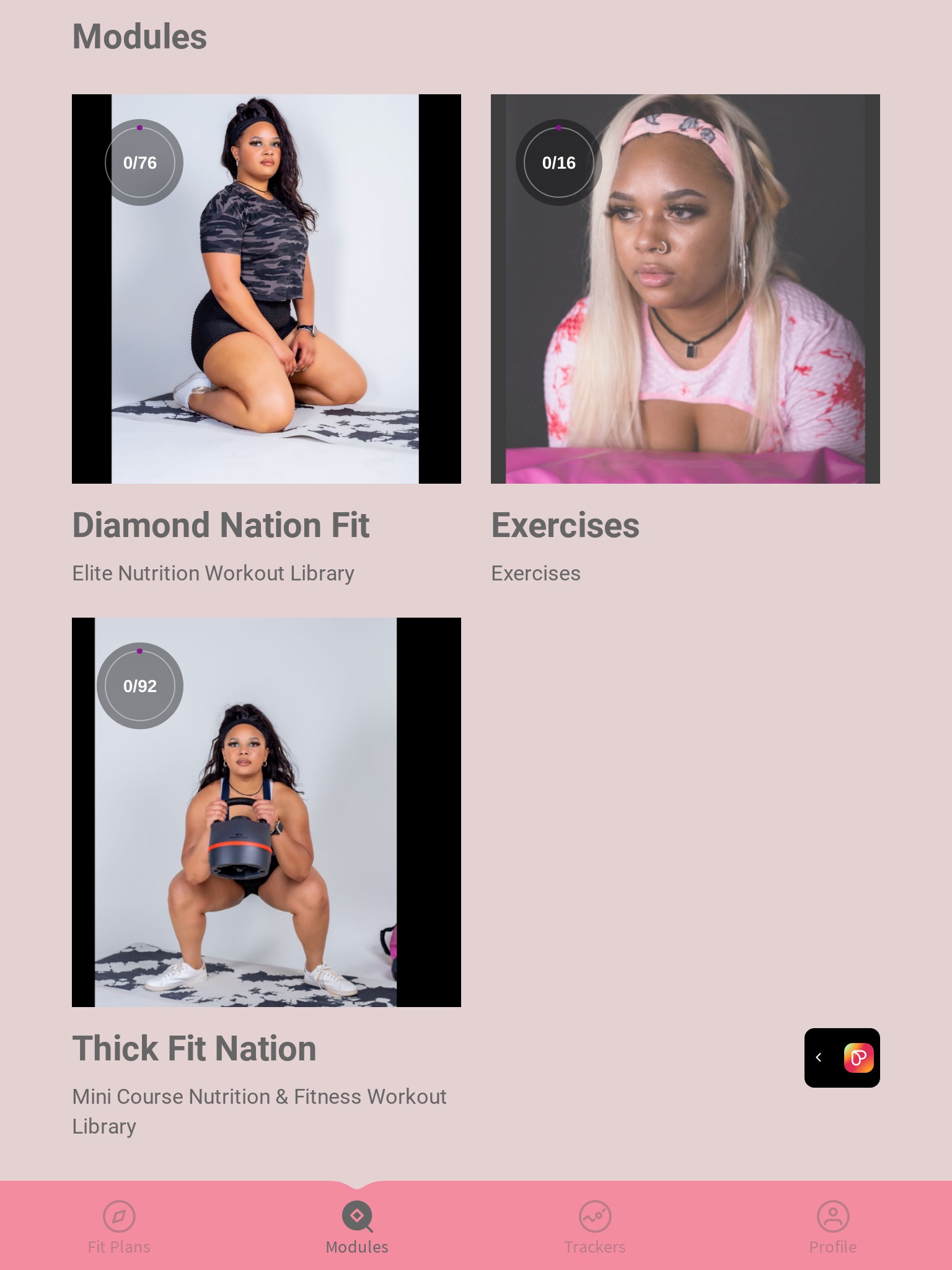 Diamond Nation Fitness screenshot 2