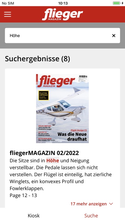 fliegermagazin ©