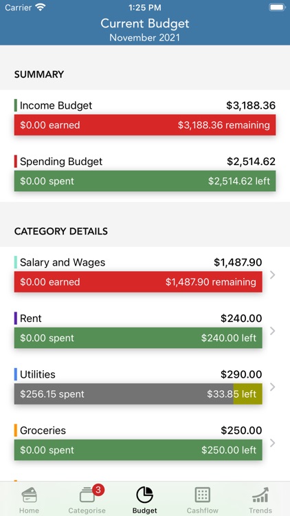 PocketLion PocketSmith Budget screenshot-9