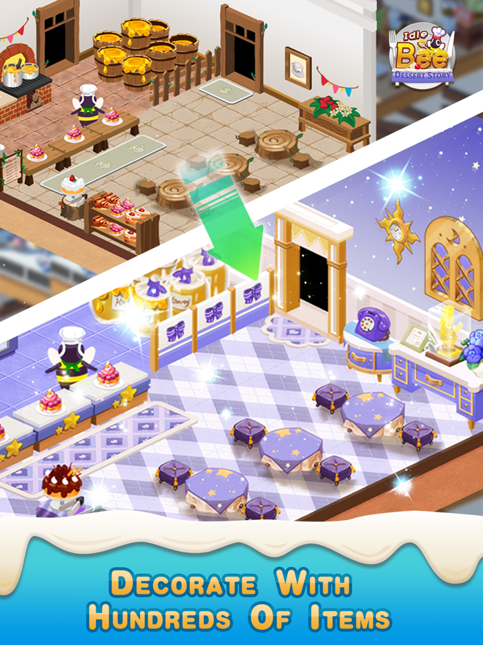 Idle Bee Dessert Story