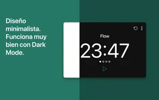 Screenshot 2 Flow - Temporizador Pomodoro iphone