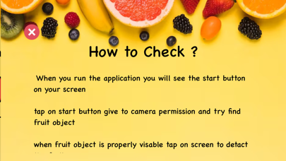 Screenshot #2 pour AR Fruit Detection