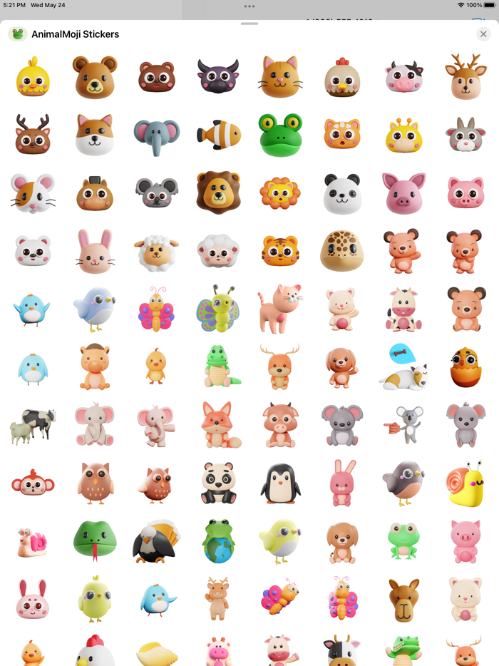 Cute Animal - Stickers