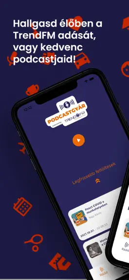Game screenshot Podcastgyár by Trend FM mod apk
