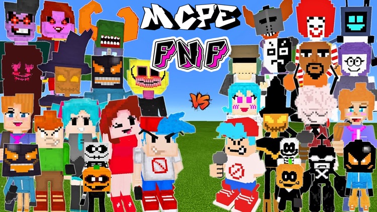 FNF MODS SKINS FOR MINECRAFT by Loc Bui