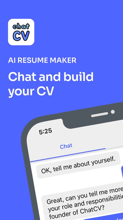 ChatCV - AI Resume Builder