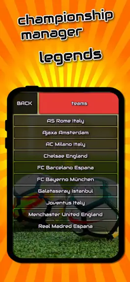 Game screenshot Championship Manager 01 02 hack