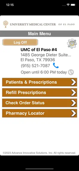 Game screenshot UMC El Paso Pharmacy apk