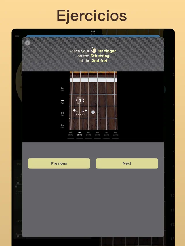 Zrzut ekranu 5 Acordes de Guitarra iphone