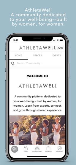 Athleta app screenshot