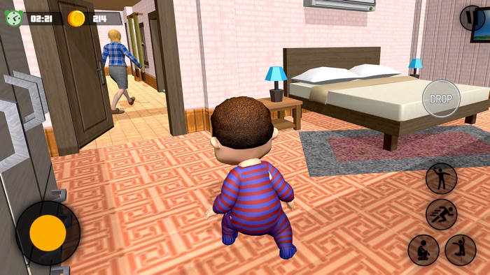 Evil Baby Prank Scary Granny