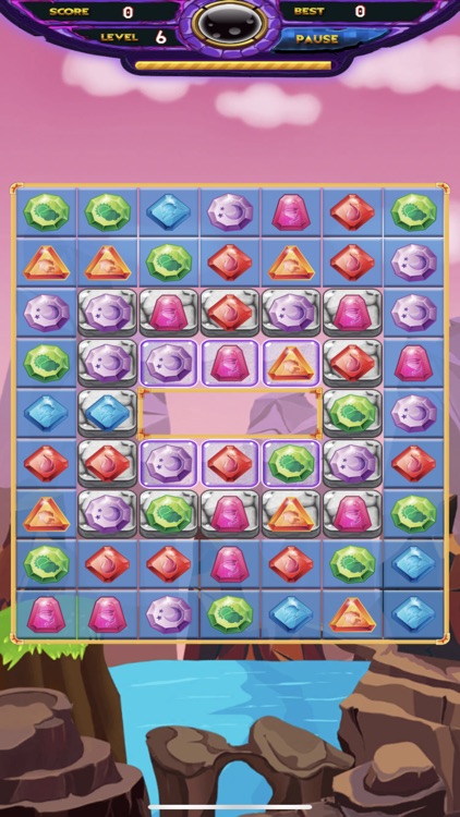 Match 3 Jewel Crush Premium screenshot-3