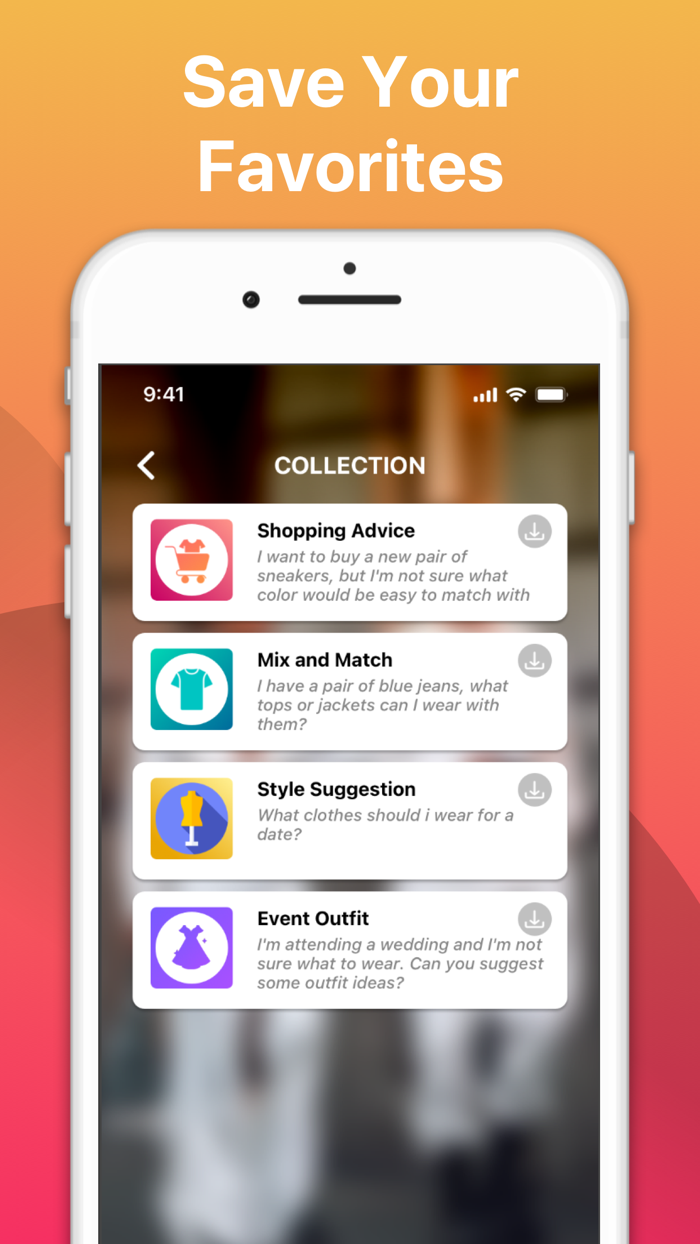 AI Fashion Assistant App