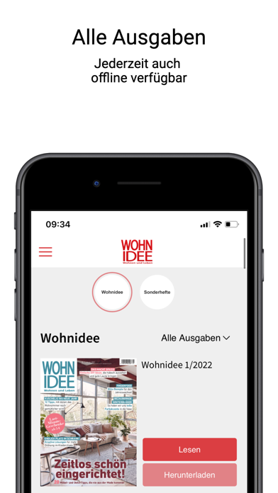 Wohnidee ePaper screenshot 2