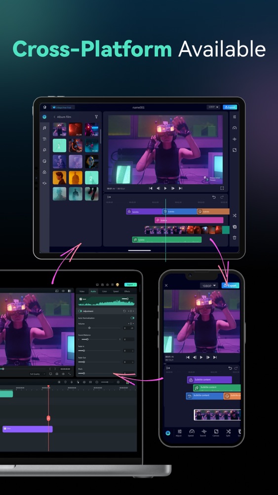 Filmora-Video Editor, Creator App for iPhone - Free Download Filmora-Video  Editor, Creator for iPad & iPhone at AppPure