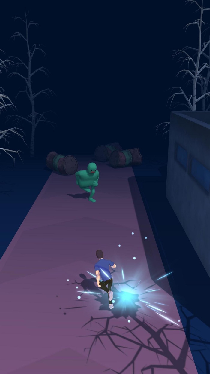 Funny Monster Run Scary Horror