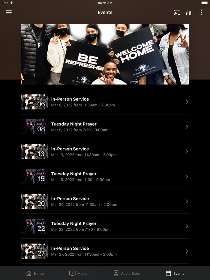 The Church of Refreshing