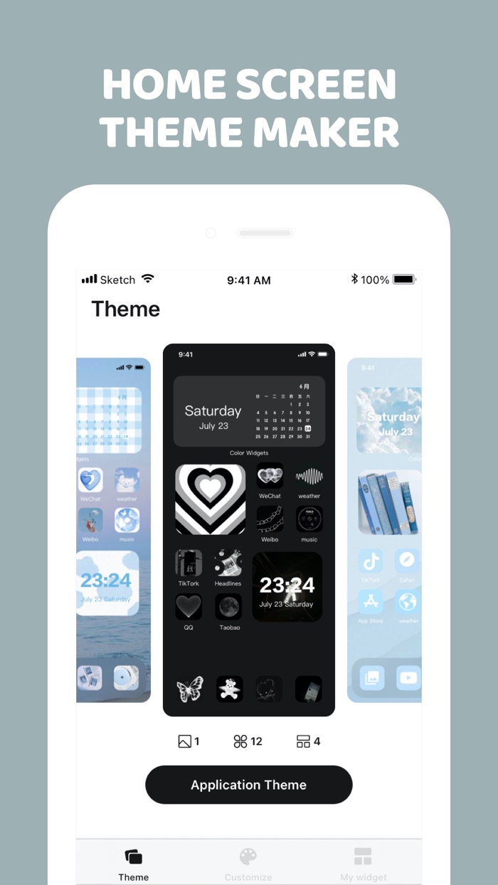 Homescreen Widget Icon Changer