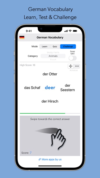 Learn - German Vocabulary