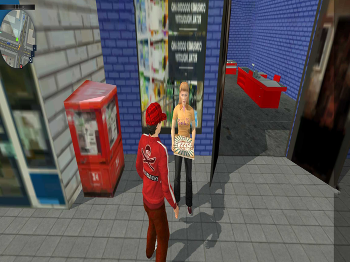 Fast Food Pizza Delivery Boy