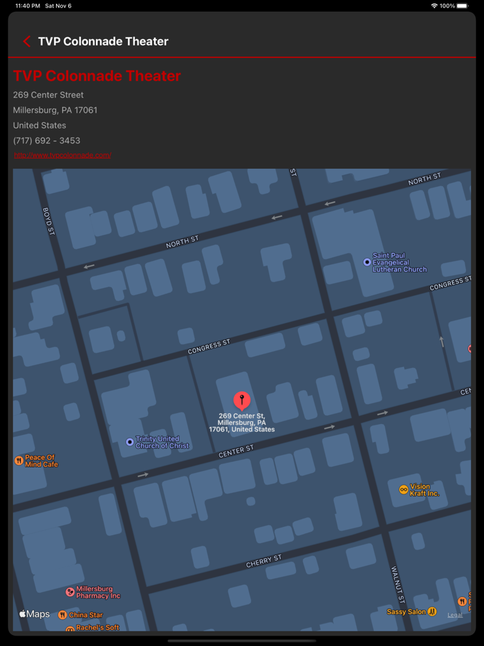 TVP Colonnade Theater