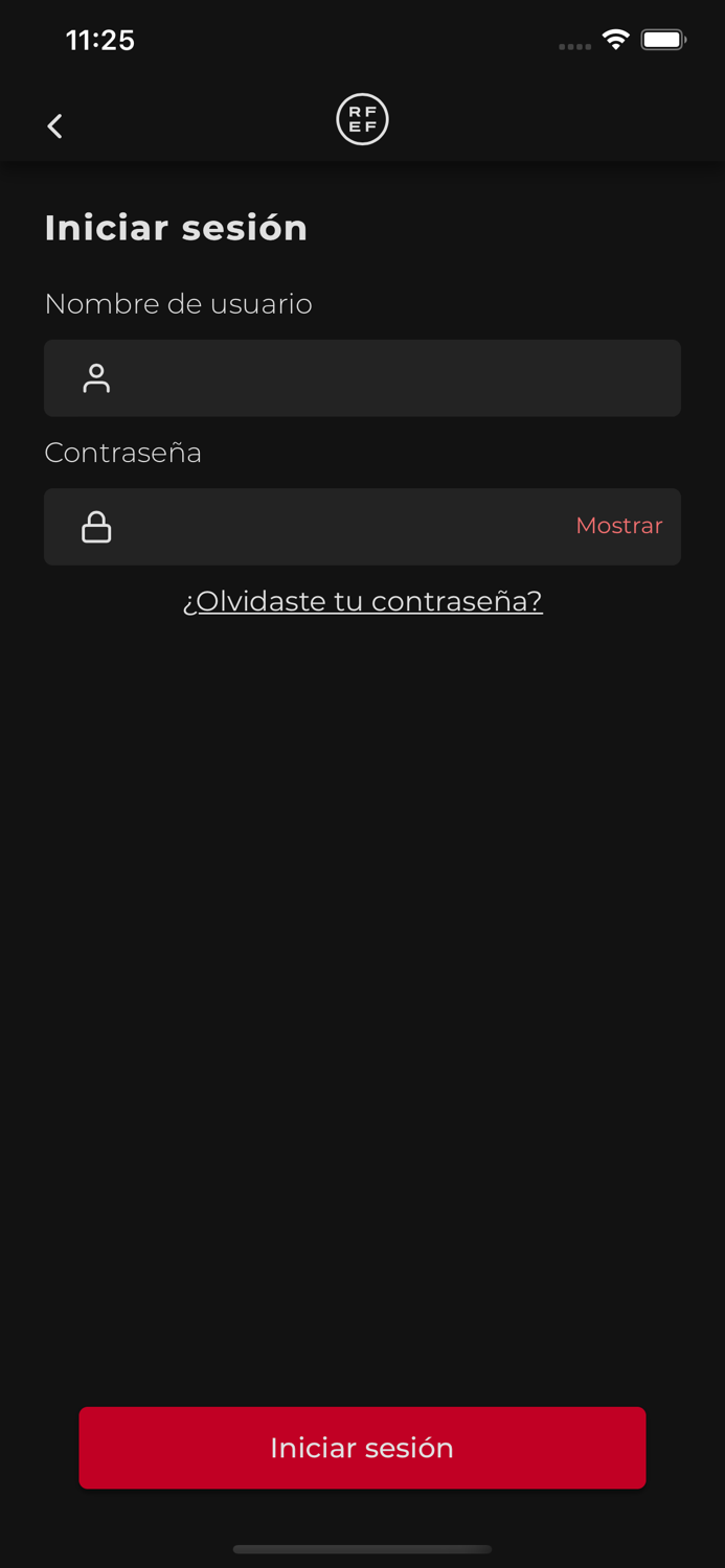 Narración para ciegos RFEF