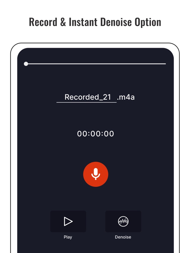 Audio Noise Reducer & Recorder on the App Store