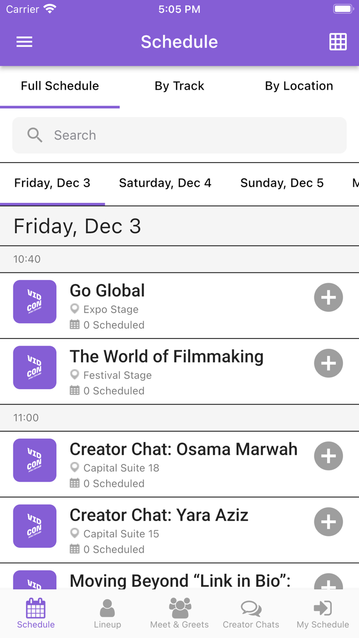 VidCon Abu Dhabi 2021