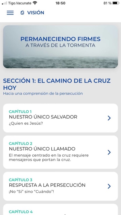 Firmes en la Tormenta