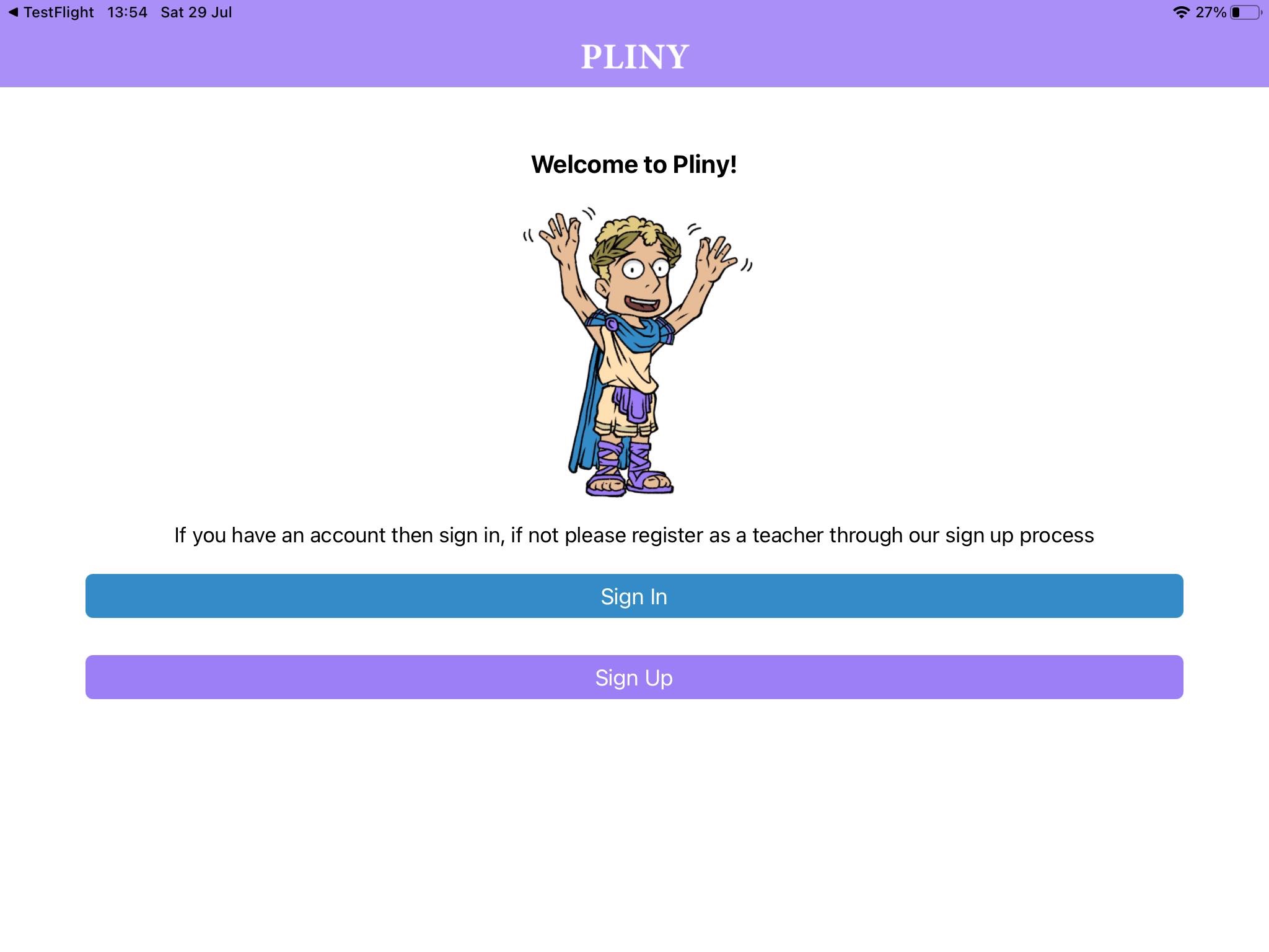 Pliny screenshot 2