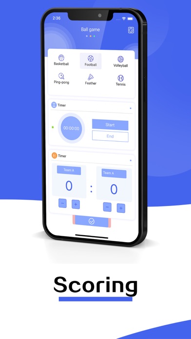 Screenshot #2 pour Ball games scoring