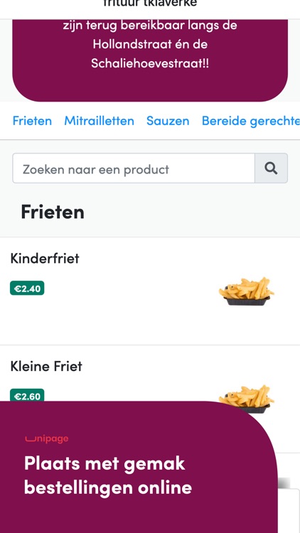 Frituur 't Klaverke