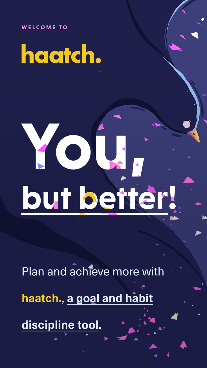 haatch. - Goal  Habit Tracker