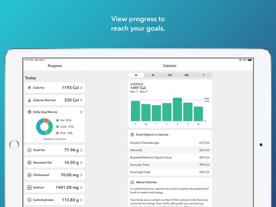 Screenshot #5 pour MyPlate Calorie Counter