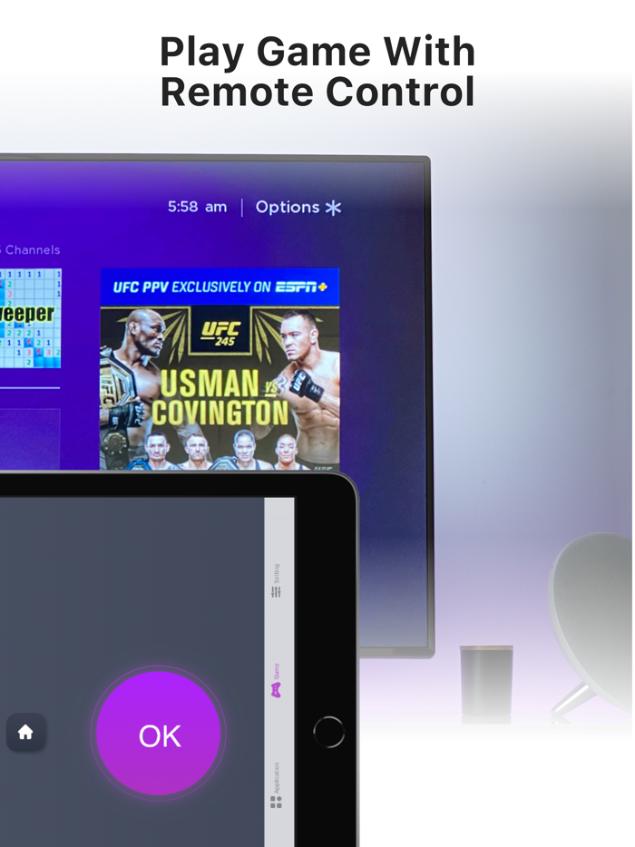 TV Remote For Roku Smart TV