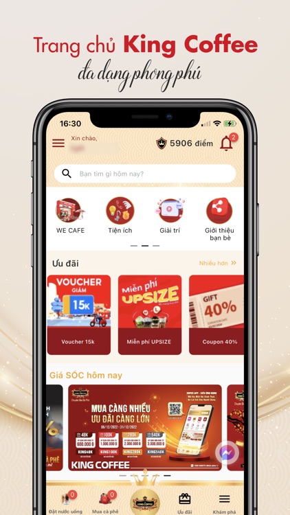 King Coffee Super App