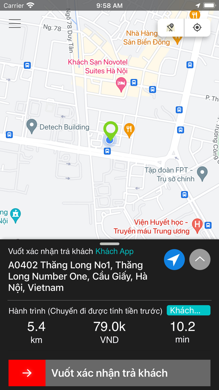 Xanh SM Driver Dành cho tài xế