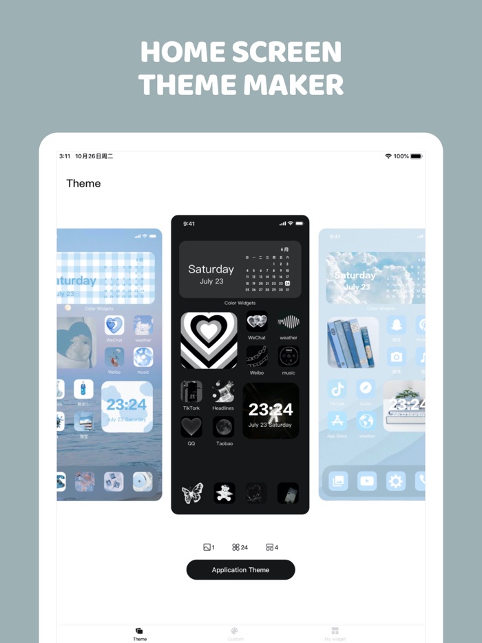 Homescreen Widget Icon Changer