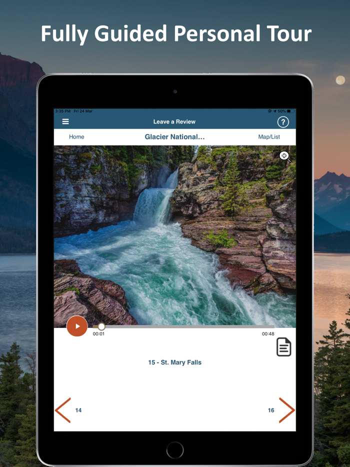 Glacier National Park GPS Tour