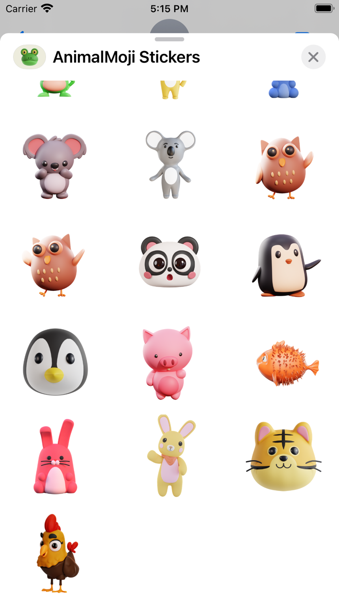 Cute Animal - Stickers