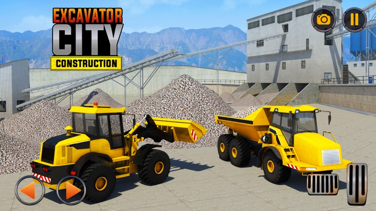 City Construction Excavator 3D